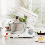 1300W Kitchen Stand Mixer, With Accessories - White - Image 5