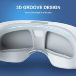 Steam Therapy Mask, Smart Hot Steam Eye Mask For Dark Circles Dry Eyes White - Image 3