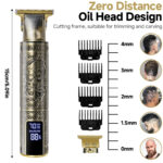 Professional Mens Hair Clippers Shaver Trimmers Machine Cordless Beard Electric - Image 4