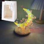 Water Moon Butterfly Small Night Lamp Atmosphere Handicraft DIY Material - Image 3