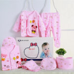 Pure Cotton Newborn Gift Set Maternal and Baby Products - Image 3
