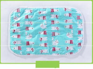 Cotton Baby Changing Mat, Waterproof Baby Bed Changing Mat - Image 2