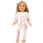 Doll Pajama Set American Girl Shaf Doll Clothes - Image 9