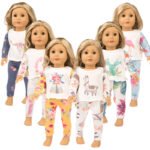Doll Pajama Set American Girl Shaf Doll Clothes