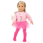 Doll Pajama Set American Girl Shaf Doll Clothes - Image 8