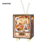 Robotime Rolife Sunset Carnival Music Boxes With Lights For Kids Adults Home Decoration Luxurious Design 3D Wooden Puzzle Toys - Image 6