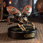 Robotime Rokr Metal 3D Puzzles Games Rhinoceros Beetle Punk Style Gift For Birthday Easy Assembly Mechanical Design Toys - MI01 - Image 4