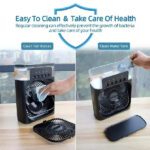 3 In 1 Fan Air Conditioner Small Water Air Cooler LED Lights Air Cooling Fan - Image 5