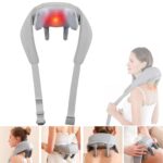Neck And Shoulder Massager, Shiatsu, Kneading With Heat And 2 Modes