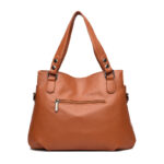 Womens Retro Tassel Zipper Suede Shoulder Crossbody Bag - Image 6