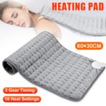 Therapeutic Electric Back Heat Pad Wrap For Muscle Tension Back Neck Pain Relief - Image 5