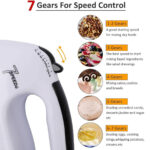 Electric Handheld Whisk 7 Speed Hand Mixer Kitchen Egg Beater Cream Cake Blender - Image 9