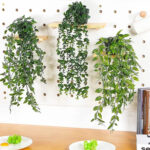 4 Pack Artificial Hanging Plants In Pots Indoor Fake Trailing Plants Home Room - Image 7