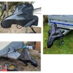 Universal Waterproof Caravan Trailer Towing Hitch Cover Protector With Strap CL - Image 2