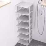 7 Tier Home Organiser Footwear Stand Shoe Rack Tall Storage Shelf Unit Cabinet - Image 4