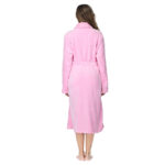 RONGTAI Womens Bathrobe Ladies Fleece Plush Warm Long Robes Fleece Nightgown Sleepwear - Image 6