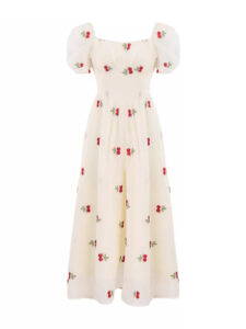 Summer Seaside Vacation French Dress Women - Image 2