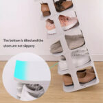 7 Tier Home Organiser Footwear Stand Shoe Rack Tall Storage Shelf Unit Cabinet - Image 2