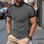 Mens Casual Short-sleeve Sports T-shirt - Image 2