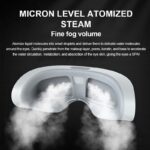 Steam Therapy Mask, Smart Hot Steam Eye Mask For Dark Circles Dry Eyes White - Image 4