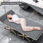 Heavy Duty Single Folding Bed  Camping Travel Guest Lightweight - Image 7