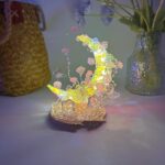 Water Moon Butterfly Small Night Lamp Atmosphere Handicraft DIY Material - Image 2