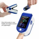 Finger Pulse Oximeter Blood Oxygen Saturation Meter SpO2 Heart Rate Monitor UK - Image 2
