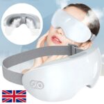 Steam Therapy Mask, Smart Hot Steam Eye Mask For Dark Circles Dry Eyes White - Image 8