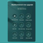 3 In 1 Fan Air Conditioner Small Water Air Cooler LED Lights Air Cooling Fan - Image 7