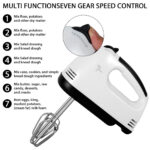 Electric Handheld Whisk 7 Speed Hand Mixer Kitchen Egg Beater Cream Cake Blender - Image 5