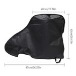 Universal Waterproof Caravan Trailer Towing Hitch Cover Protector With Strap CL - Image 3