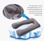 Summer Sleeping Support Pillow For Pregnant Women U Shape Maternity Pillows Pregnancy Ice Silk - Image 5