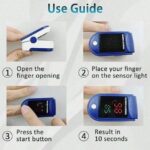 Finger Pulse Oximeter Blood Oxygen Saturation Meter SpO2 Heart Rate Monitor UK - Image 5