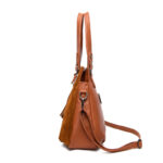 Womens Retro Tassel Zipper Suede Shoulder Crossbody Bag - Image 5
