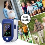 Finger Pulse Oximeter Blood Oxygen Saturation Meter SpO2 Heart Rate Monitor UK - Image 8