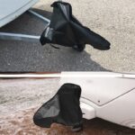 Universal Waterproof Caravan Trailer Towing Hitch Cover Protector With Strap CL - Image 4