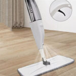 Spray Mop Microfibre Pad Floor Cleaning Mop For All Floor Types Bottle- 2 Pads - Image 2