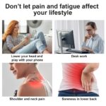 Neck And Shoulder Massager, Shiatsu, Kneading With Heat And 2 Modes - Image 3