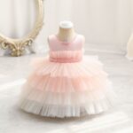 Children's Dress Color Matching Princess Dress Birthday Banquet Skirt - Image 2