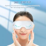 Steam Therapy Mask, Smart Hot Steam Eye Mask For Dark Circles Dry Eyes White - Image 10