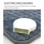 Therapeutic Electric Back Heat Pad Wrap For Muscle Tension Back Neck Pain Relief - Image 2