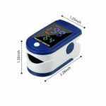 Finger Pulse Oximeter Blood Oxygen Saturation Meter SpO2 Heart Rate Monitor UK