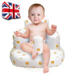 Baby Inflatable Support Seat For 3 Months & Up Baby Shower Chair Floor Seater - Image 2
