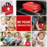 391 PIECE FIRST AID KIT BAG MEDICAL EMERGENCY KIT. TRAVEL HOME CAR WORKPLACE UK - Image 2