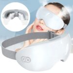 Steam Therapy Mask, Smart Hot Steam Eye Mask For Dark Circles Dry Eyes White - Image 9