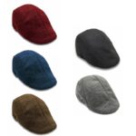 Mens Boys Hat Country Peaky Golf Driving Cabbie Hat Caps Retro Flat Cap Beret - Image 3