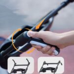 4-Wheel Portable Pet Stroller With Breathable Mesh Puppy Stroller Cat Stroller--black - Image 2