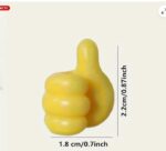 10Pcs Thumb Shape Key Hooks Multifunctional Clip Holder Small Hand Wall Hooks - Image 2