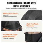 Pet Stroller, 4 Wheels Dog Stroller Rotate With Brakes, 29.9 Kg Weight Capacity, Puppy Stroller With Detachable Carrier, Storage Basket And Pet Pad, For Small To Medium Sized Dogs, Black - Image 2