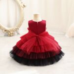 Children's Dress Color Matching Princess Dress Birthday Banquet Skirt - Image 6